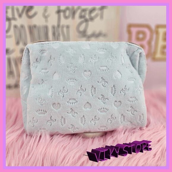 NWT Serene Elegance: {Juicy Couture} Baby Blue Cosmetic Duo NWT - Picture 4 of 6